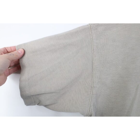 Buck Mason Mens Size Large Field Spec 90s Boxy Heavyweight T-Shirt Gray Cotton - Picture 7 of 11